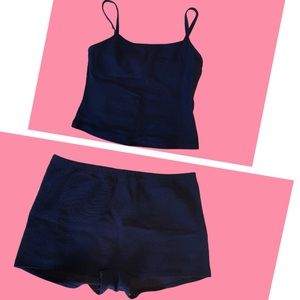 Vintage Lands End Tankini Swimsuit Swimshorts 12